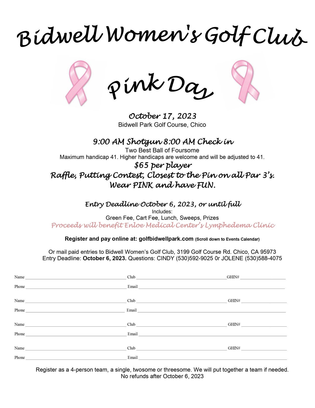 BWGC Pink Day Oct. 2023 Regist. Form 1275 x 1650