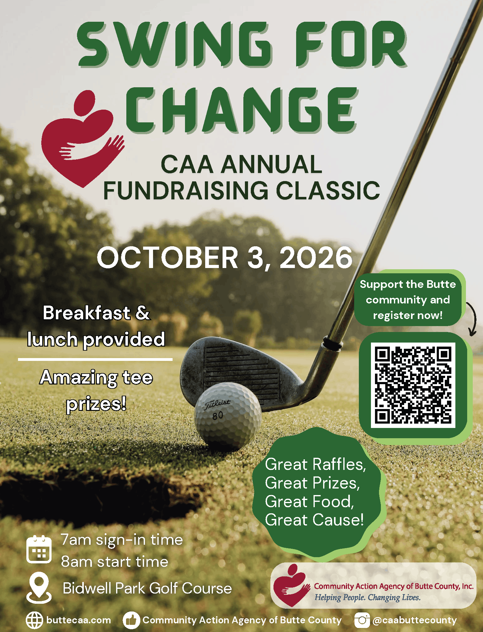 CAA Golf Tournament Flyer 1
