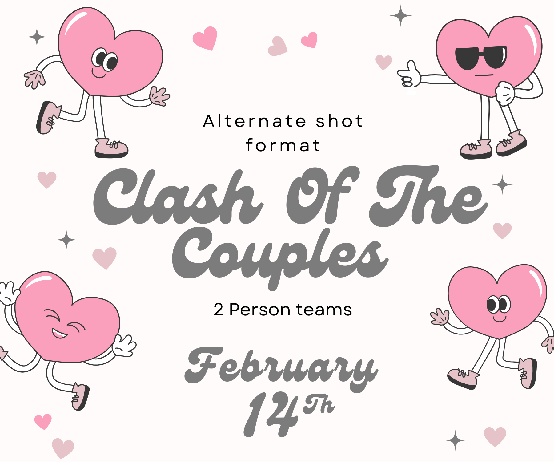 Clash Of The Couples 6 x 4 in