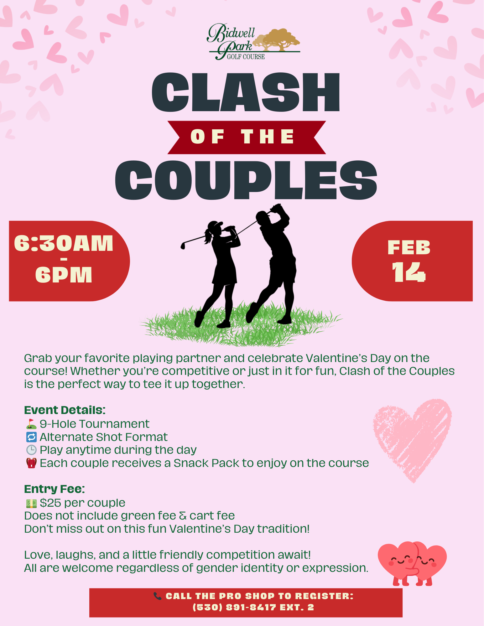 Clash of the Couples Bidwell Flyer 1