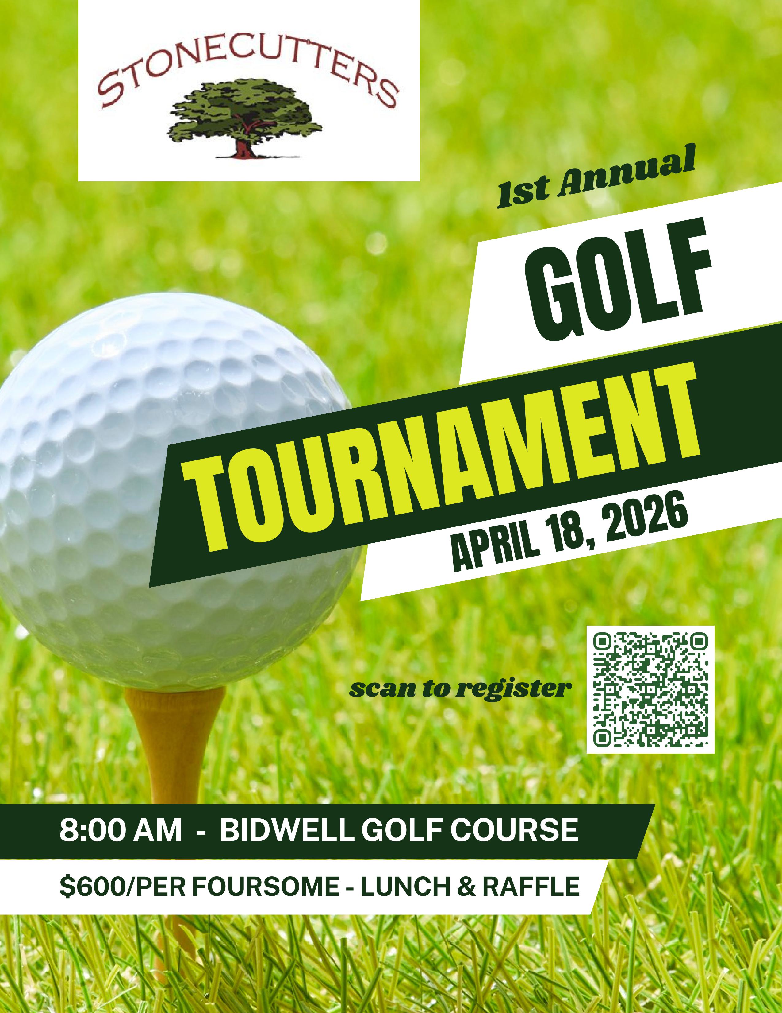 Stonecutters 1st annual golf